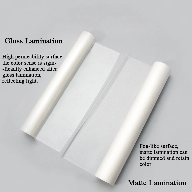 Rozdíl mezi matnou a lesklou laminací