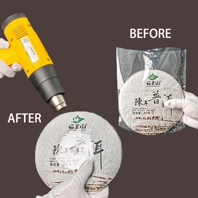 PVC/POF zakázkové smršťovací sáčky