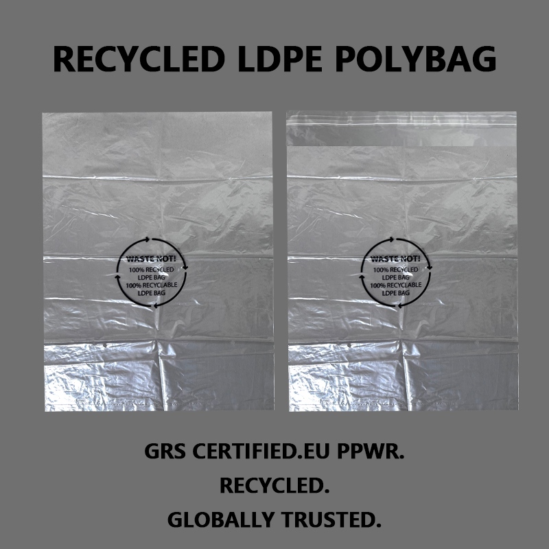 Zeal X uvádí na trh recyklované LDPE polybagy s certifikací GRS na podporu udržitelných cílů v oblasti balení