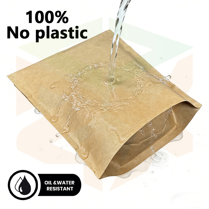 Vodotěsné kraftové papírové poštovní tašky s logem na zakázku