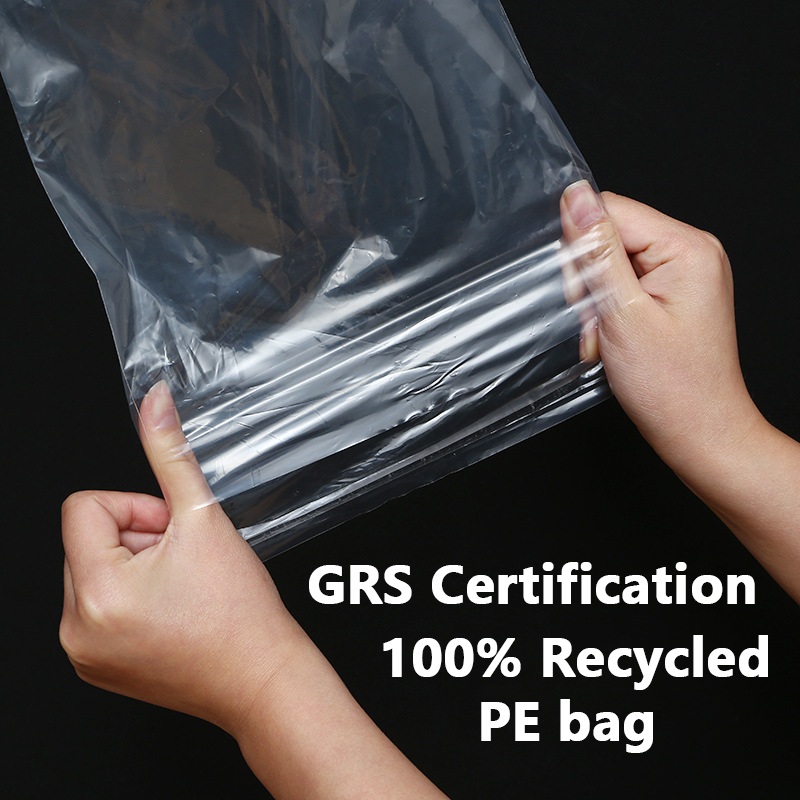 GRS Certified Recycled Poly Mailer Bags | Zakázkové ekologické přepravní tašky