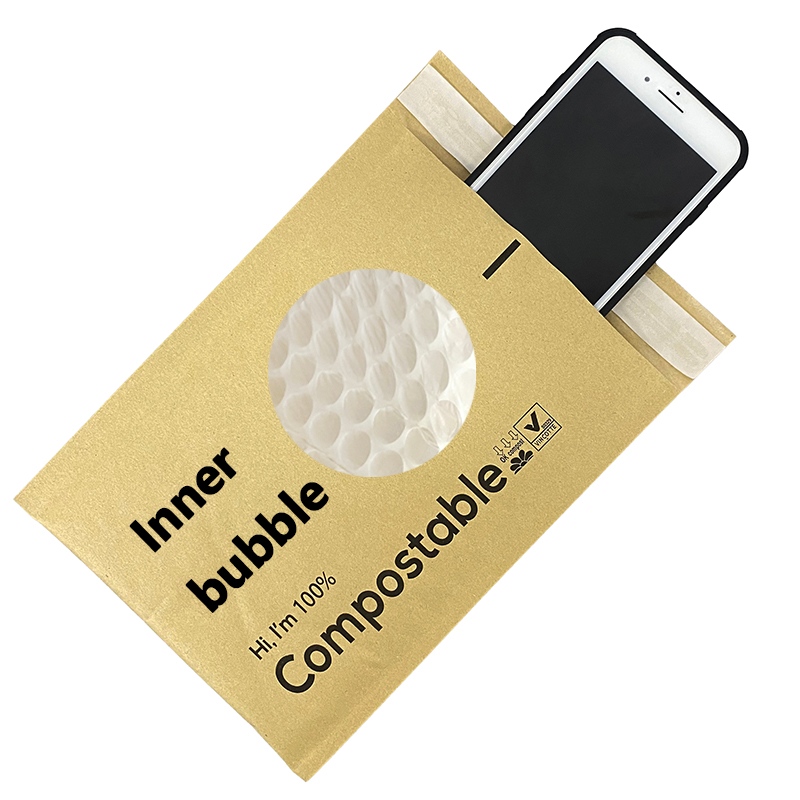 Kraft obálkové bublinkové poštovní sáčky