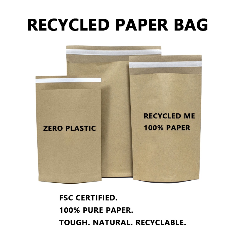 Poštovní tašky z recyklovaného papíru